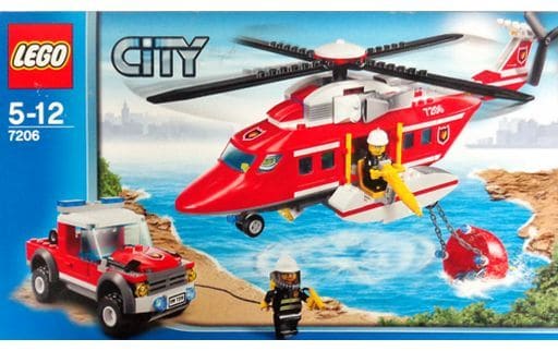 駿河屋 -<中古>[ランクB] LEGO 消防ヘリコプター 「レゴ シティ」 7206 ...