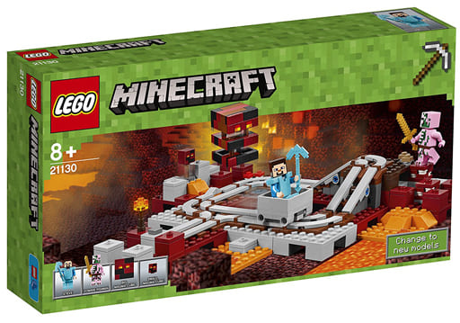 駿河屋 新品 中古 Lego 暗黒界の線路 レゴ マインクラフト Lego