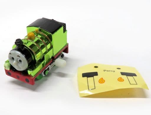 駿河屋 -<中古>パーシー(メッキVer.) 「カプセルプラレール きかんしゃ