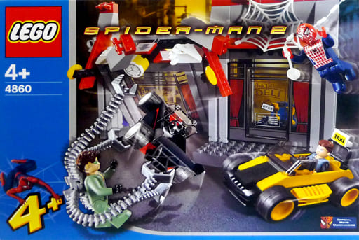 駿河屋 -<中古>LEGO カフェ襲撃 「レゴ スパイダーマン2」 4860