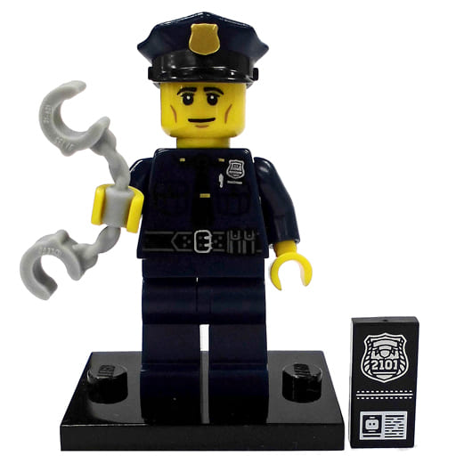 駿河屋 -<中古>警察官 「LEGO ミニフィギュアシリーズ 9」 71000