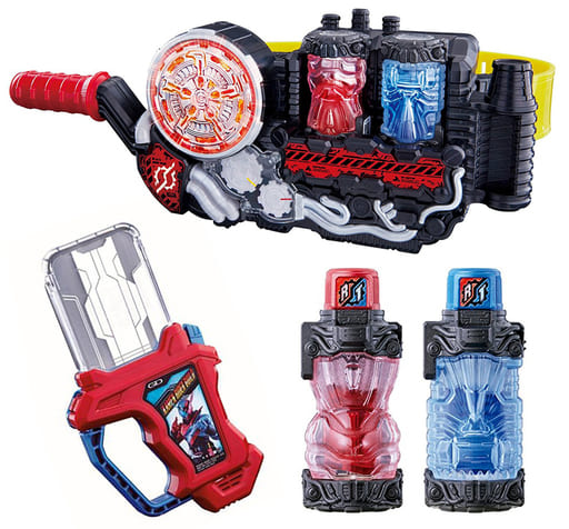 駿河屋 新品 中古 特典付き 変身ベルト Dxビルドドライバー 仮面ライダービルド 仮面ライダー