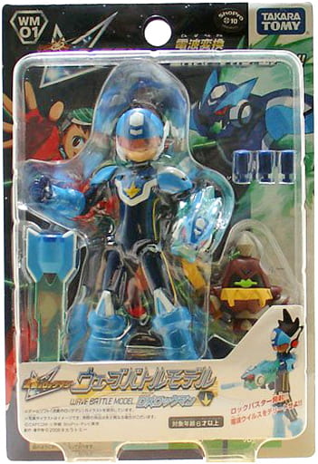 WM01 DXロックマン ウェーブバトルモデル 「流星のロックマン」 WM01 DXロックマン ウェーブバトルモデル 「流星のロックマン」