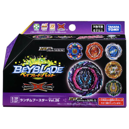 駿河屋 -<新品/中古>B-186 ランダムブースター Vol.26 「ベイブレード