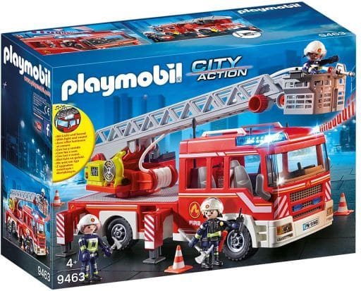 駿河屋 -<新品/中古>消防署 はしご車 「playmobil プレイモービル