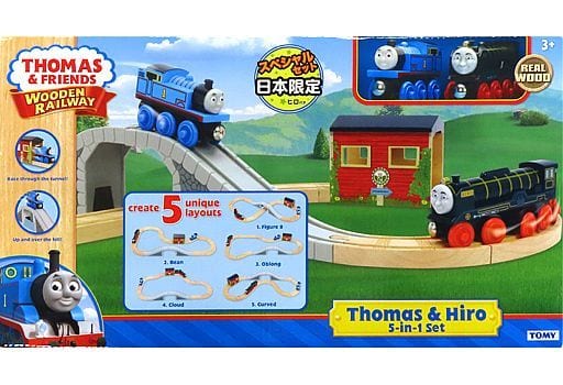 駿河屋 -<中古>木製レールシリーズ トーマス&ヒロ スペシャルセット 駿河屋 -<中古>木製レールシリーズ トーマス&ヒロ スペシャルセット