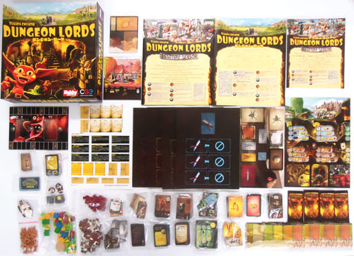 駿河屋 中古 ジャンク品 ダンジョン ロード 日本語版 拡張セット Dungeon Lords ボードゲーム