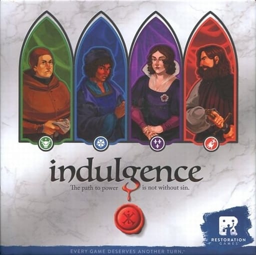 インダルジェンス Indulgence 英語版 ボードゲーム