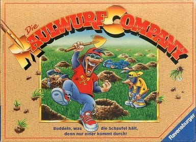 駿河屋 中古 穴掘りモグラ Die Maulwurf Company 日本語訳付き ボードゲーム