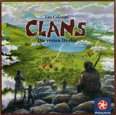 駿河屋 中古 クランス ドイツ語版 Clans 日本語訳付き ボードゲーム