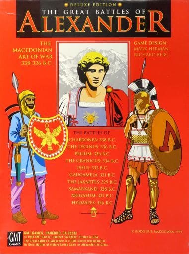 シミュレーションゲーム　[日本語訳無し] アレクサンダー大王の戦い デラックス版 (The Great Battle of Alexander： Deluxe Edition)