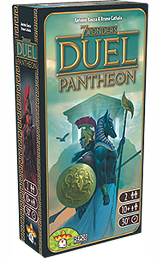 駿河屋 買取 世界の七不思議 デュエル 拡張セット パンテオン 多言語版 7 Wonders Duel Pantheon ボードゲーム
