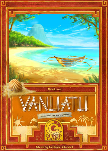 【新品、未開封】ボードゲーム　バヌアツ 第2版 (Vanuatu) 日本語訳付き