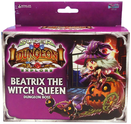 駿河屋 中古 日本語訳無し スーパーダンジョンエクスプローラー 魔女の女王 ベアトリクス Super Dungeon Explore Beatrix The Witch Queen ミニチュアゲーム