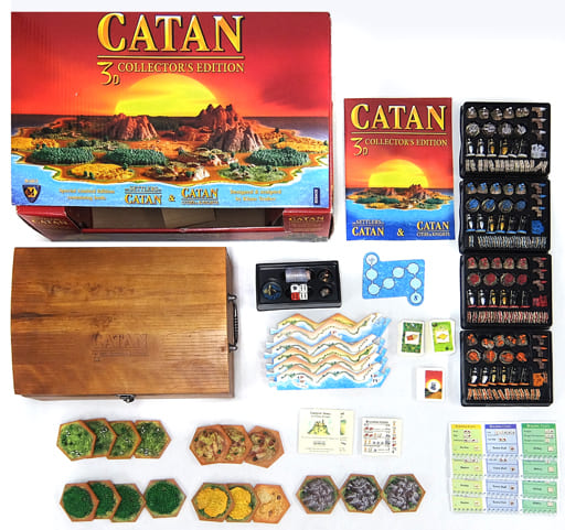 駿河屋 中古 破損品 日本語訳無し カタンの開拓者たち 限定3d版 Catan 3d Collector S Edition ボードゲーム 駿河屋 中古 破損品 日本語訳無し カタンの開拓者たち 限定3d版 Catan 3d Collector S Edition ボードゲーム