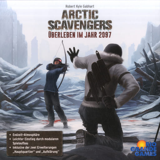 駿河屋 買取 日本語訳無し アークティックスカベンジャー Arctic Scavengers ボードゲーム