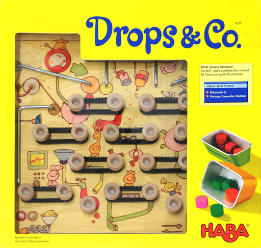 ボードゲーム】 Drops & Co キャンディ工場 HABA-