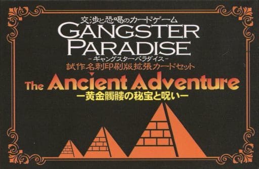 駿河屋 -<中古>ギャングスターパラダイス 試作名刺印刷版拡張カード