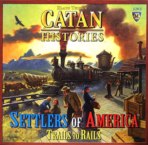 駿河屋 中古 カタン アメリカの開拓者たち Catan Histories Settlers Of America Trails To Rails 日本語訳付き ボードゲーム