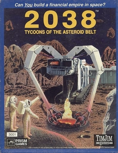 ボードゲーム　[ランクB/日本語訳無し] 2038： タイクーン・オブ・ザ・アステロイド (2038： Tycoons of the Asteroid Belt)
