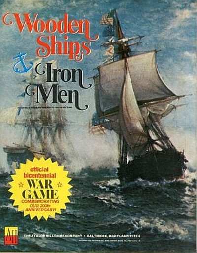 シミュレーションゲーム　[破損品/ユニット切り離し済] 帆船の戦い (Wooden Ships＆Iron Men) [日本語訳付き]