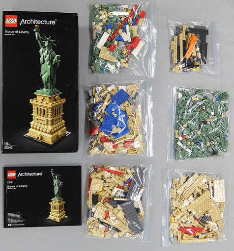 駿河屋 -<中古>[ジャンク品] LEGO 自由の女神 「レゴ アーキテクチャー