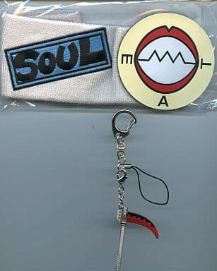 駿河屋 中古 ソウルイーター ソウルイーターバンダナ 魔鎌キーホルダー Dvdソウルイーター Soul 1初回特典 キーホルダー マスコット