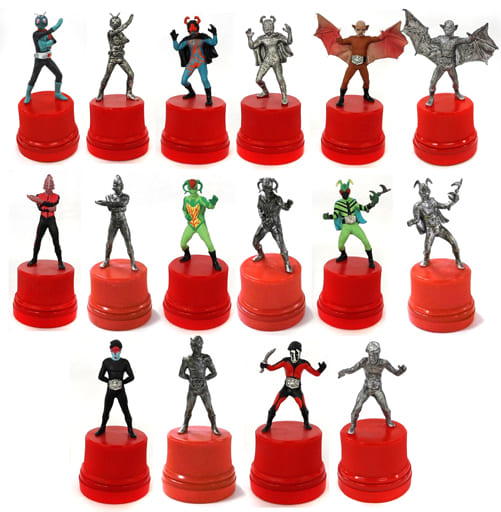 駿河屋 -<中古>全16種セット 「仮面ライダーボトルキャップスタンプ