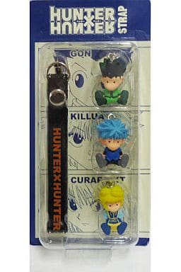 駿河屋 中古 ゴン キルア クラピカ 携帯ストラップ Hunter Hunter 少年ジャンプ応募者全員サービス品 ストラップ