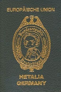 駿河屋 -<中古>ドイツ パスポート風メモ帳 「ヘタリア」（その他）
