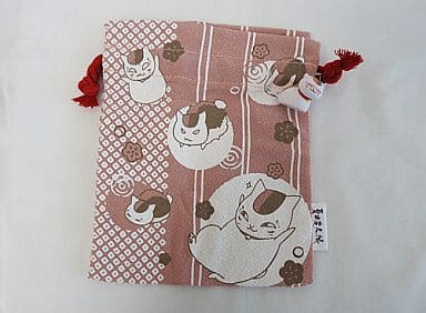 駿河屋 -<中古>ニャンコ先生 巾着(カラコレ付き) 「夏目友人帳