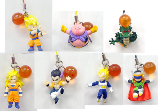 全7種セット ドラゴンボールZ DBキャラストラップ 全7種セット ドラゴンボールZ DBキャラストラップ