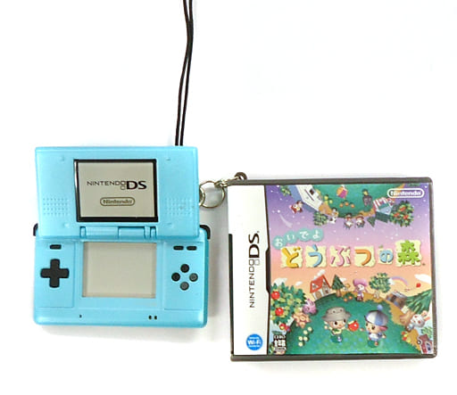 駿河屋 -<中古>ニンテンドーDS(ブルー)+おいでよどうぶつの森 NINTENDO