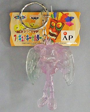 クラッシュバンディクー(天使・クリア) フィギュアキーホルダー 「クラッシュ・バンディクー」 クラッシュバンディクー(天使・クリア) フィギュアキーホルダー 「クラッシュ・バンディクー」