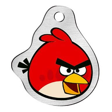 駿河屋 中古 レッドバード Angry Birds アングリーバード キャラメタル キーホルダー マスコット