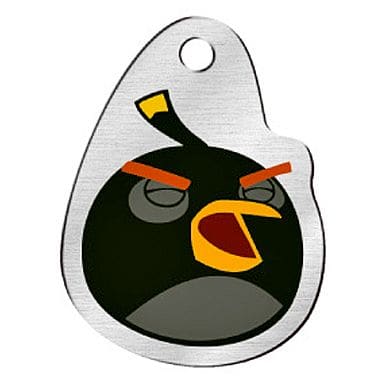 駿河屋 中古 ブラックバード Angry Birds アングリーバード キャラメタル キーホルダー マスコット