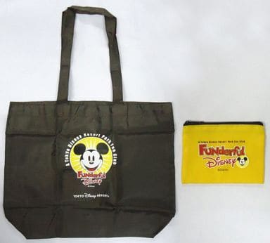 駿河屋 -<中古>ミッキーマウス エコバッグ&ポーチ 「ファンダフル