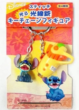 駿河屋 -<中古>スティッチ(クリアブルー/裸) 光る光線銃キーチェーン