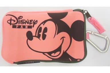 駿河屋 中古 ミッキー モバイルポーチ ディズニーファン 定期購読者特別プレゼント バック 袋類
