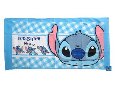 駿河屋 -<中古>スティッチ(フェイス) バスタオル 「リロ&スティッチ