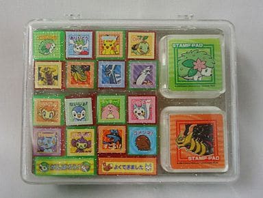 駿河屋 中古 シェイミ ギラティナ 他 ポケモンスタンプセット ポケットモンスター ダイヤモンド パール ポケモンセンター限定 小物