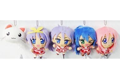 駿河屋 -<中古>全5種セット ボールチェーン付ぬいぐるみ 「らき☆すた