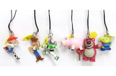 駿河屋 中古 全6種セット マスコット トイ ストーリー3 C C レモン リフレッシュゼロフィギュアコレクション オンパックキャンペーン キーホルダー マスコット