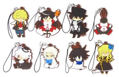 駿河屋 中古 全8種セット Pandorahearts パンドラハーツ ラバーストラップコレクション ストラップ