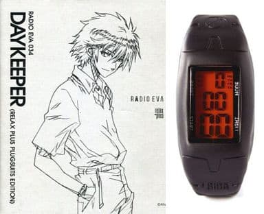 RADIO EVA 034 DAYKEEPER カヲルモデル RPE-02 腕時計(RELAX PLUS PLUGSUITS EDITION) 「RADIO EVA ラヂオヱヴァ×RELAX PLUS」 RADIO EVA 034 DAYKEEPER カヲルモデル RPE-02 腕時計(RELAX PLUS PLUGSUITS EDITION) 「RADIO EVA ラヂオヱヴァ×RELAX PLUS」