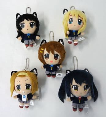 けいおん ぬいぐるみ 24個ボールチェーン付ぬいぐるみ ライブ 2 猫耳 けいおん ぬいぐるみ 24個ボールチェーン付ぬいぐるみ ライブ 2 猫耳