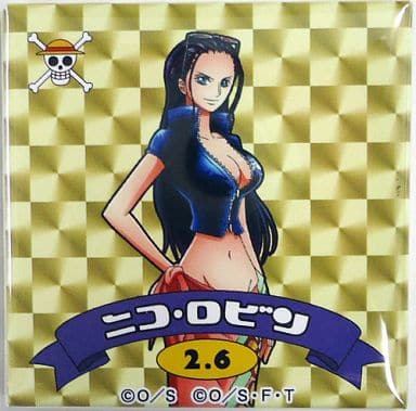 駿河屋 中古 6日 ニコ ロビン ワンピース ハピマグ 2月 ハッピーバースデーマグネットコレクション 麦わらストア限定 小物