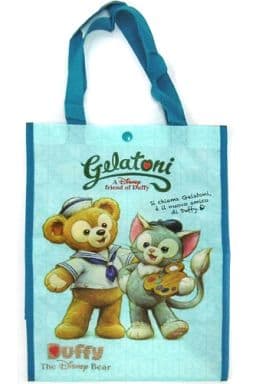 駿河屋 中古 ジェラトーニ ダッフィー ショッピングバッグ ディズニー 東京ディズニーシー限定 バック 袋類