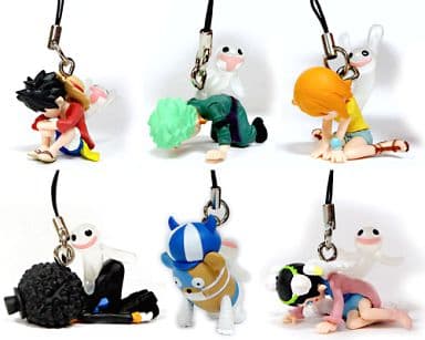 駿河屋 - 【買取】全6種セット 「ワンピース ネガティブストラップ3