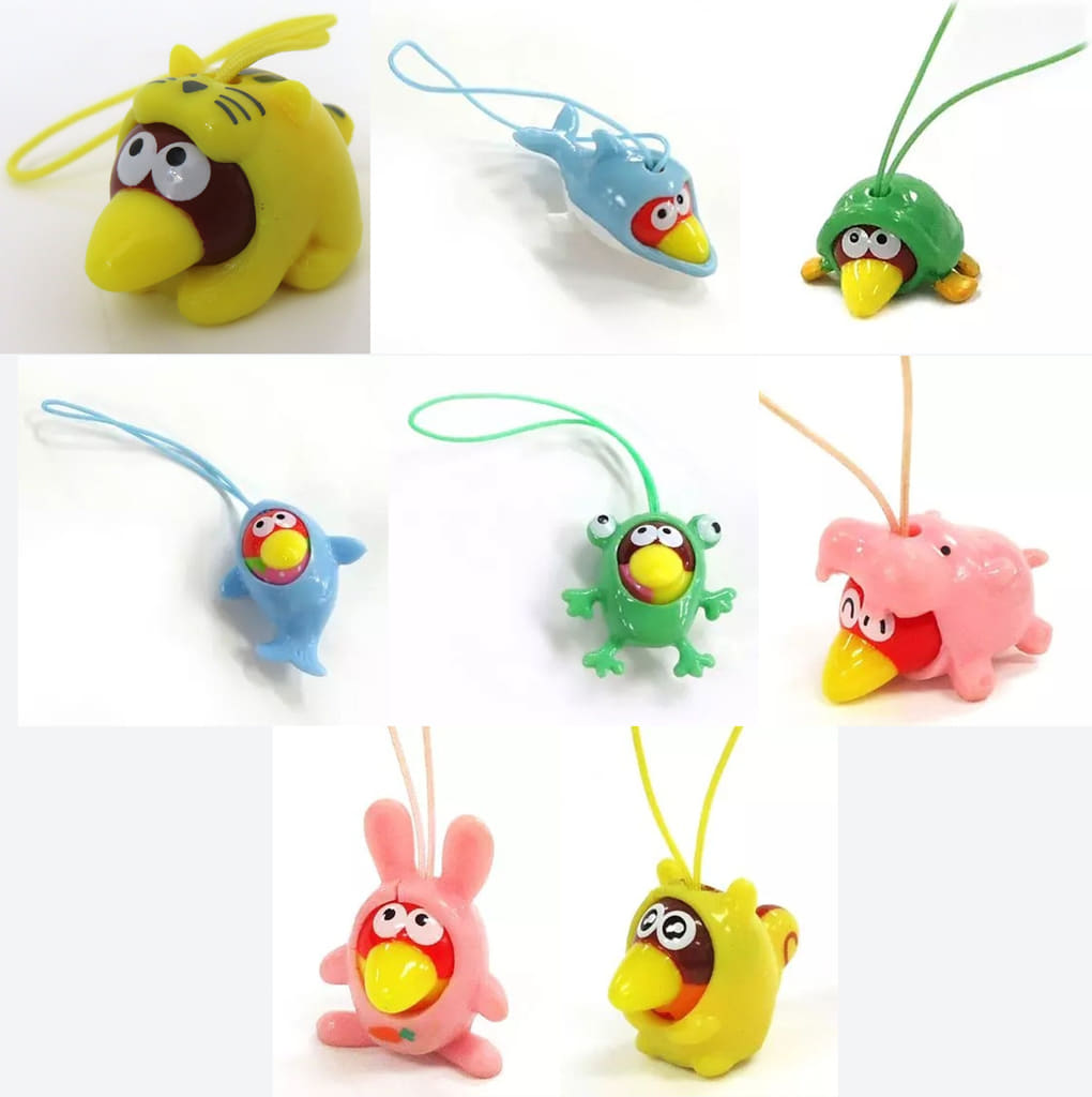 駿河屋 -<中古>全8種セット ストラップ 「きがえるキョロちゃん